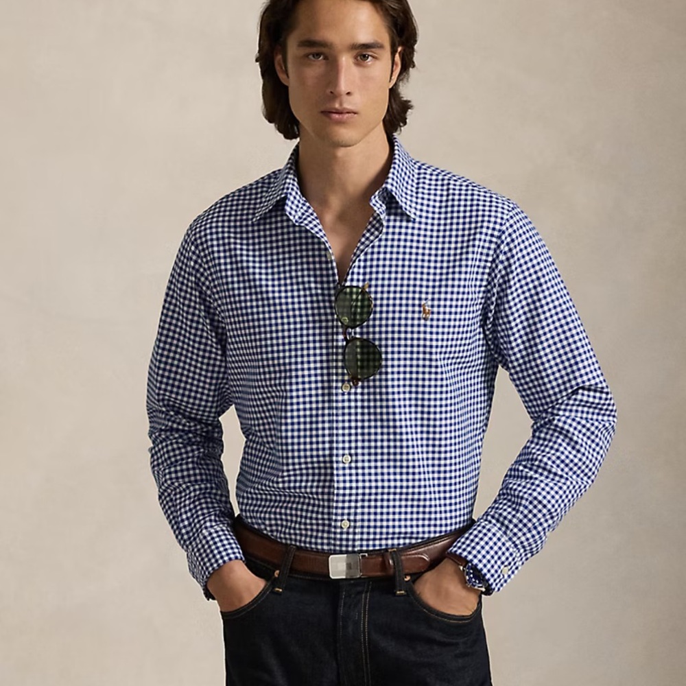 Ralph Lauren Gingham Oxford Shirt
